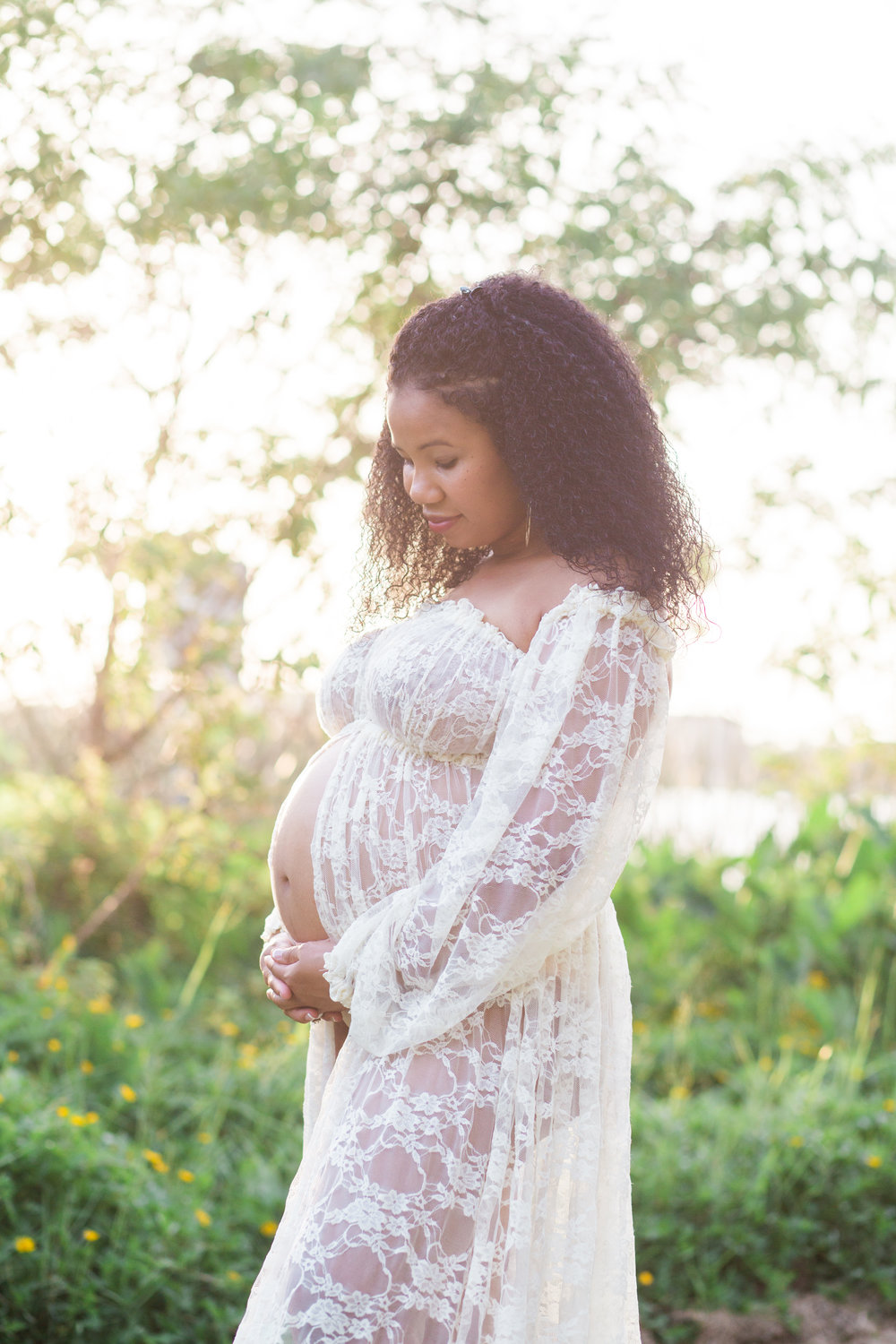 lake seminole maternity session