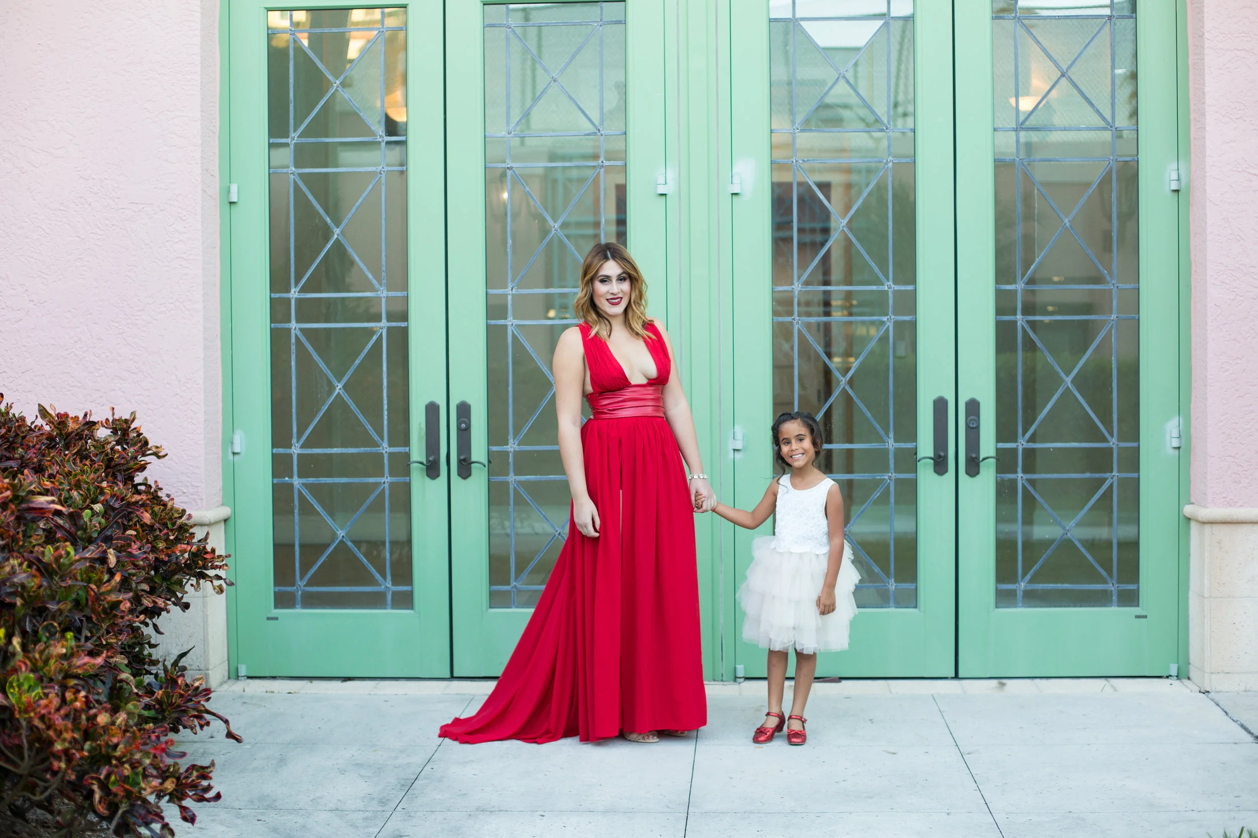 mom and daughter together at the vinoy