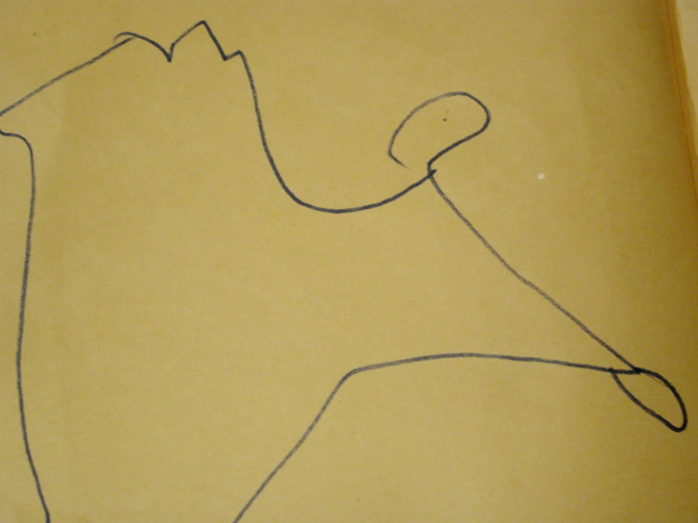 Blue Line on Yellow Ground, Huntington Station, New York 2003