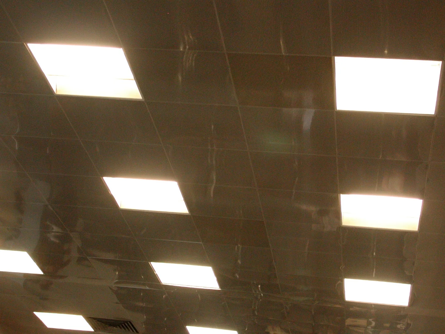 White Diamonds on Yellow Grid, Mexico City, Mexico 2002