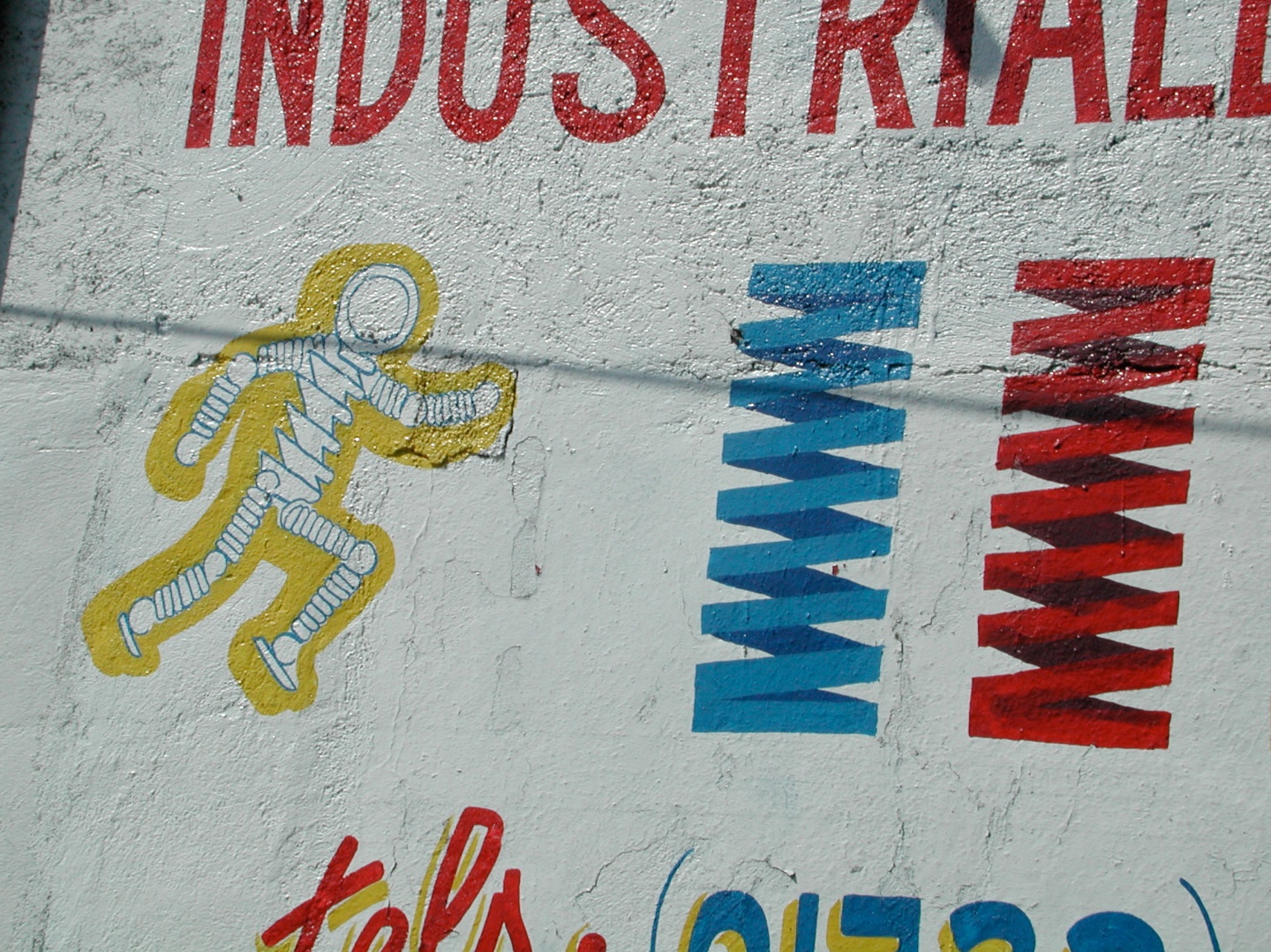 Yellow Movement (towards Blue & Red), Mexico City, Mexico 2006