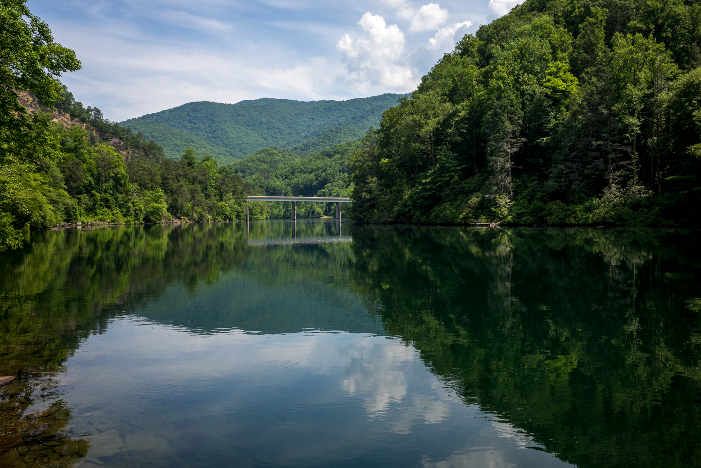 Bridge. Cheoah Lake, Tennessee 2015