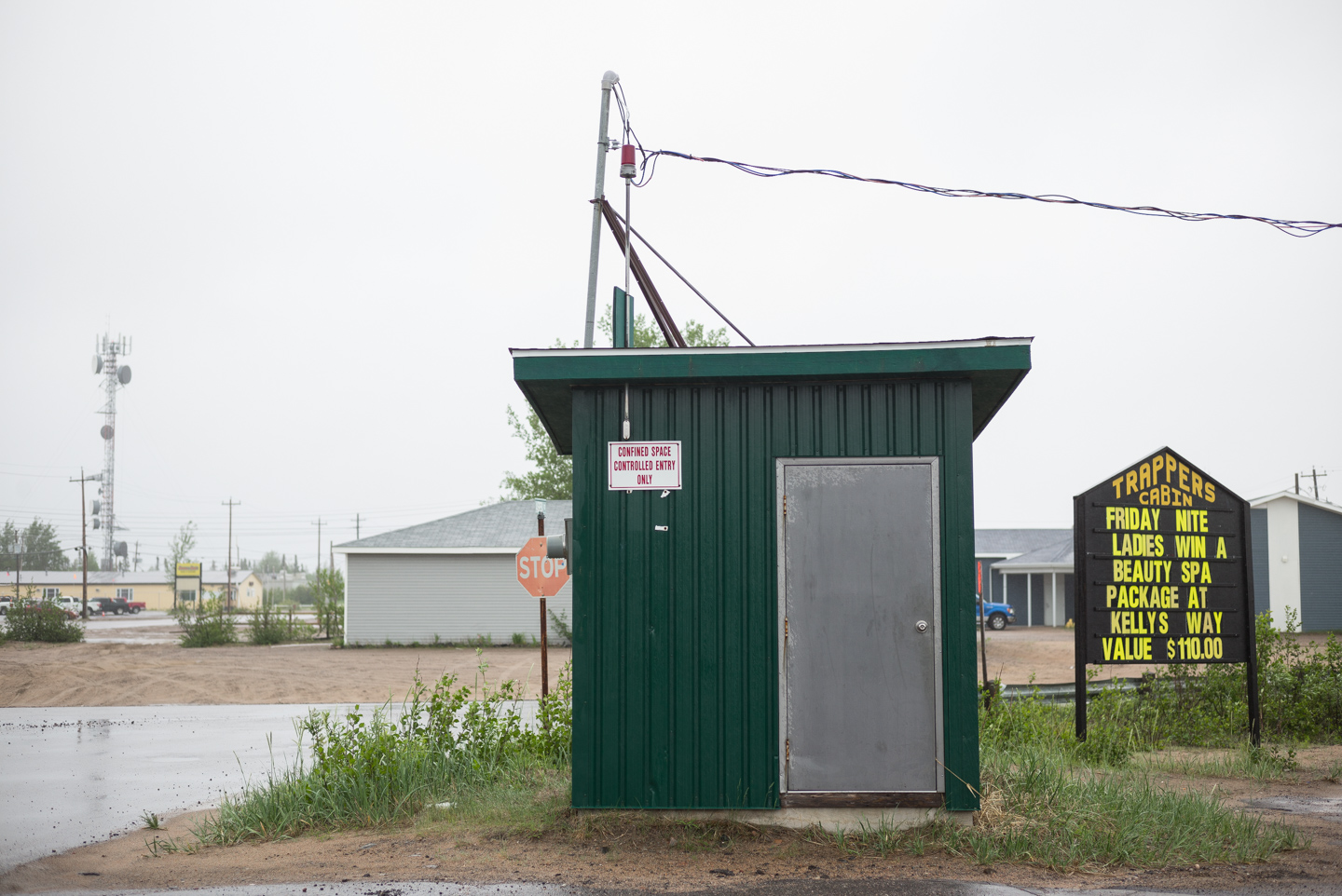 Small structure of some sort, or CONFINED SPACE CONTROLLED ENTRY ONLY. Happy Valley-Goose Bay, Labrador 2016