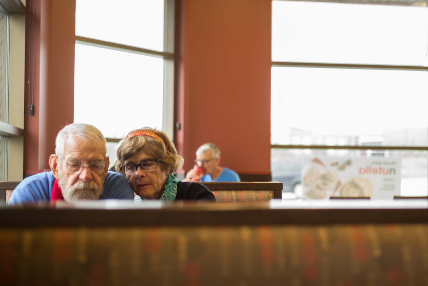 Couple, Tim Hortons. St. Anthony, Newfoundland 2016