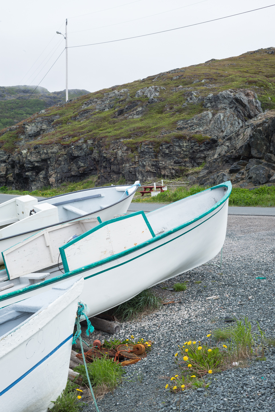 Dories. Goose Cove, Newfoundland 2016