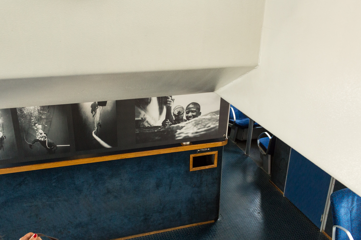 Exhibit on a Boat. Williamsburg, New York, 2013