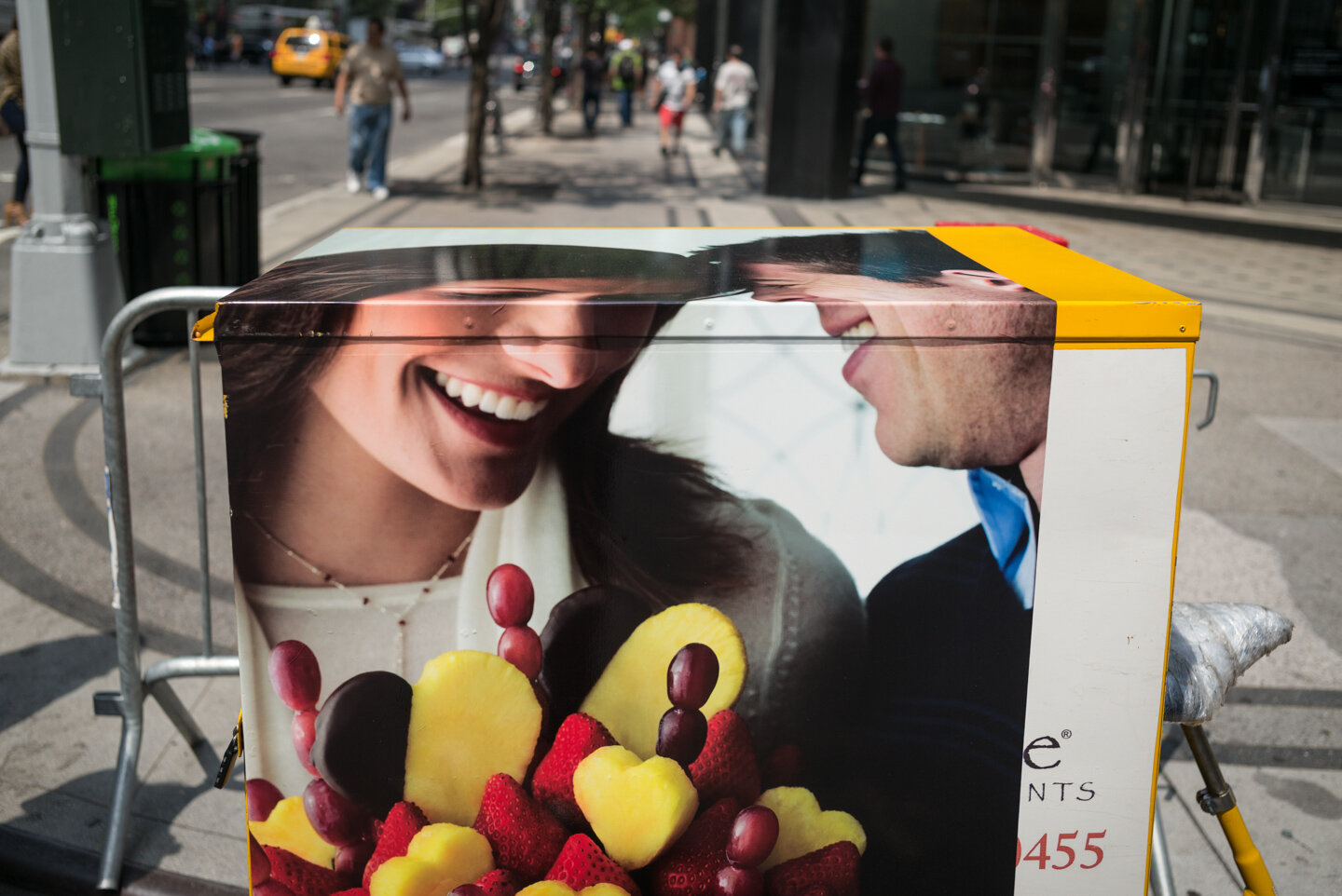 Couple and Fruit. New York, New York 2014
