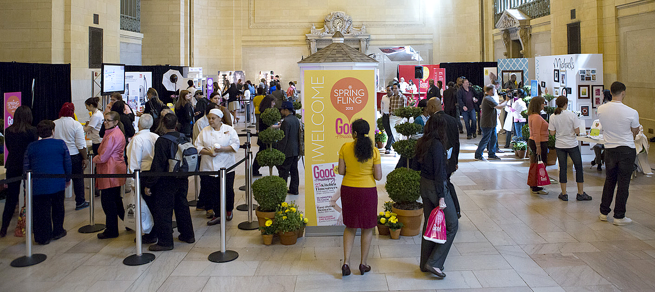  Good Housekeeping Magazine Spring Fling at Grand Central Station • Design &amp; Styling for  Blue Engine Marketing  