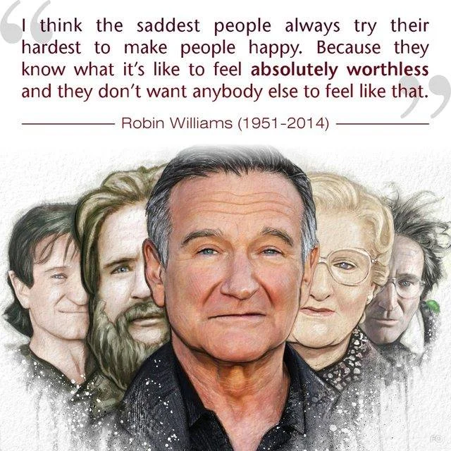 Sadness does not mean you must make others sad. Sometimes, making people smile is what makes your day better.
