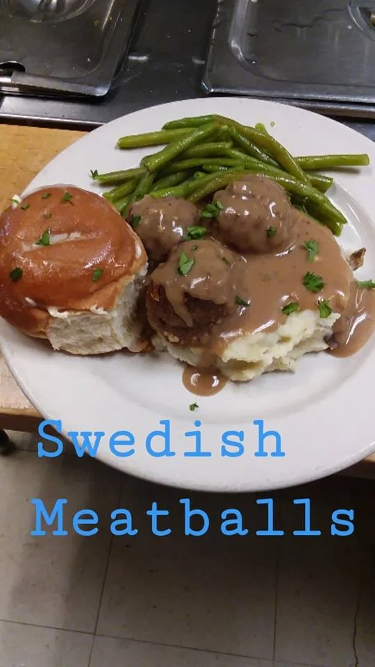 A popular dinner special from Area 57 Coffee Cafe in Wanamingo, MN