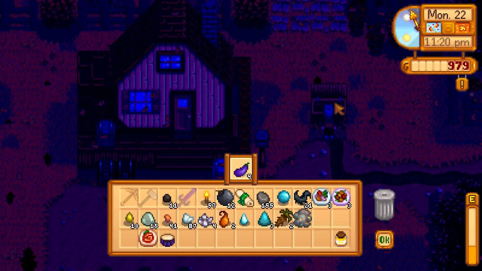 Man I still wanted to clear like fifty more mine floors. Stupid time.