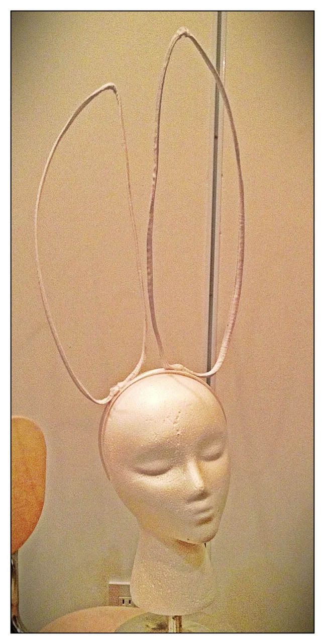   rabbit headpiece designed by Useless Woman  