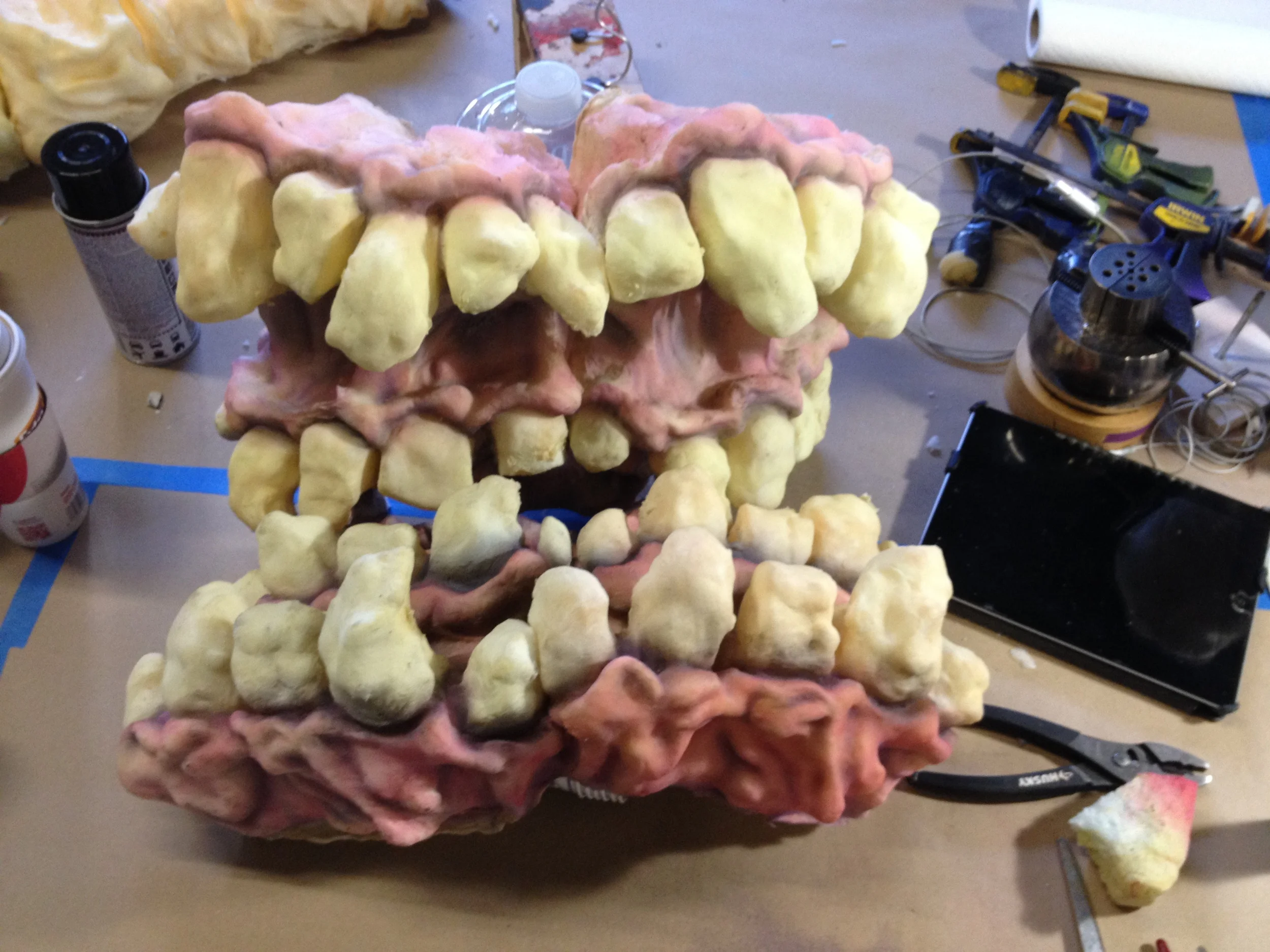 I airbrushed this casting that was sculpted and molded by Brandon Johnson