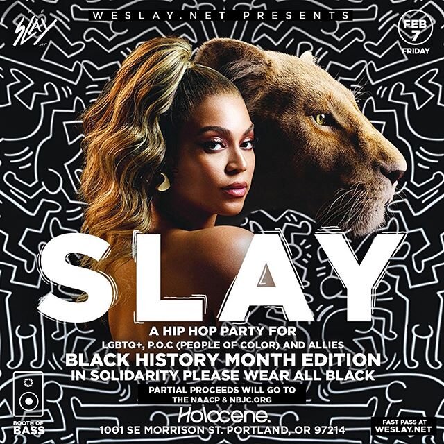 So excited for tonight! Playing with the homie @chrisdubblife and we are going in for #blackhistorymonth edition of @thou_slay at @holoceneportland