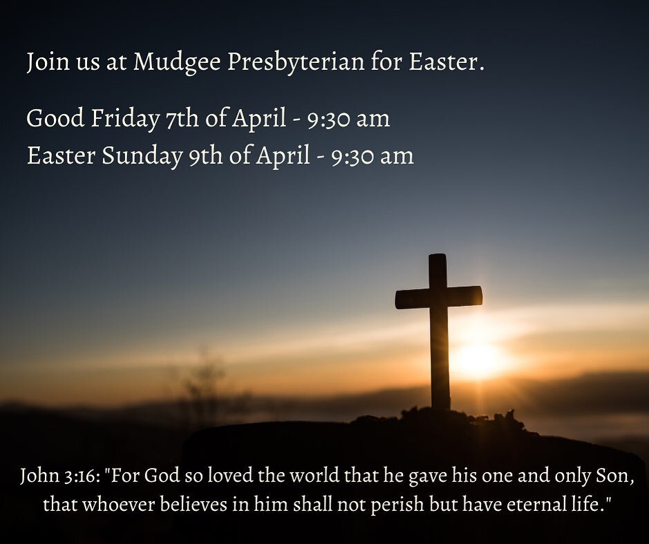 Come and join us for our Easter services. We would love to have you!
