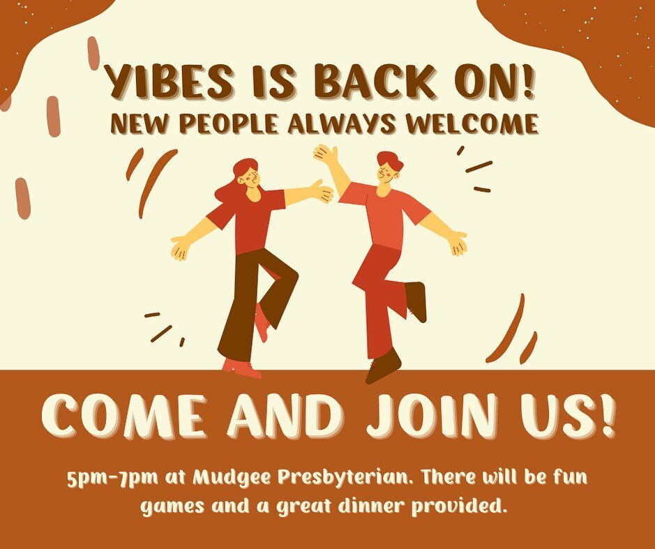 After two weeks off due to illness we are so excited that Yibes will be back on Friday night! We still have some big issues to tackle before the end of the term. Can&rsquo;t wait to see all our youth group kids there! New people are always welcome. ?