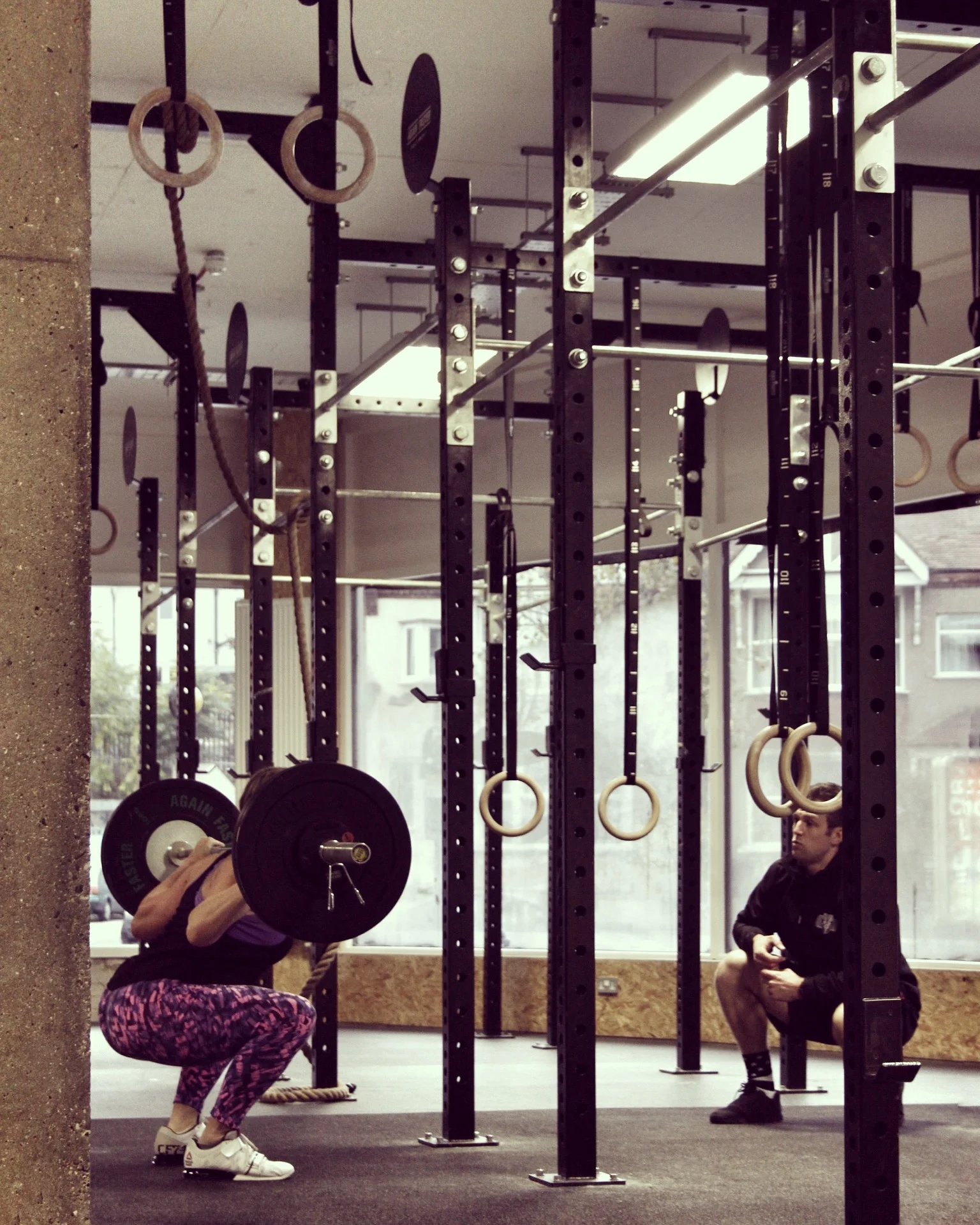 Damn good squatting