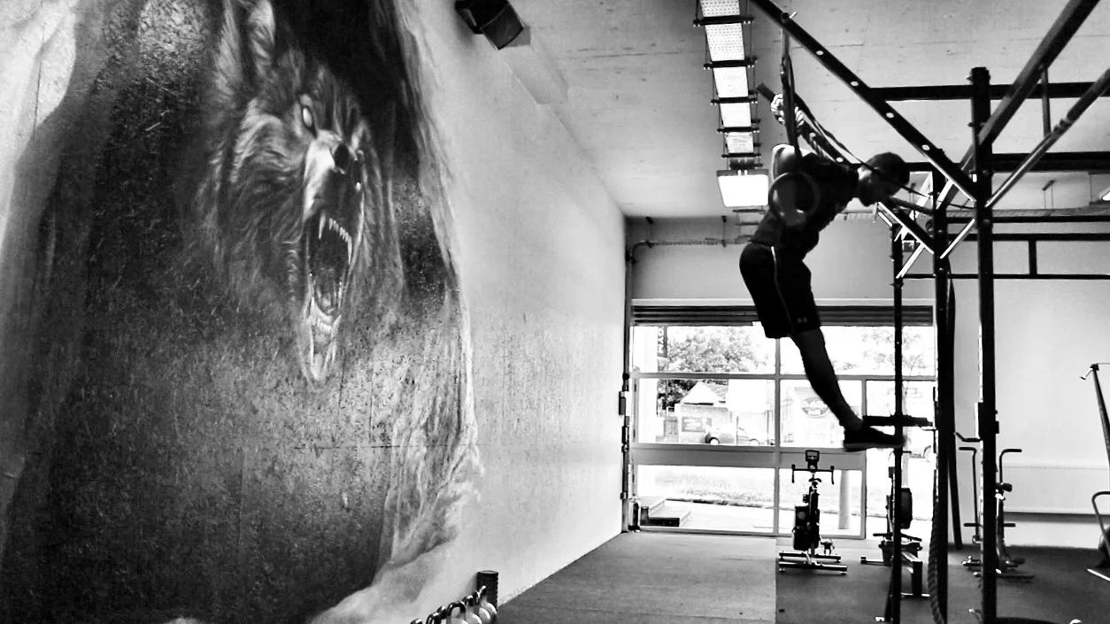 Scotty on the muscle ups