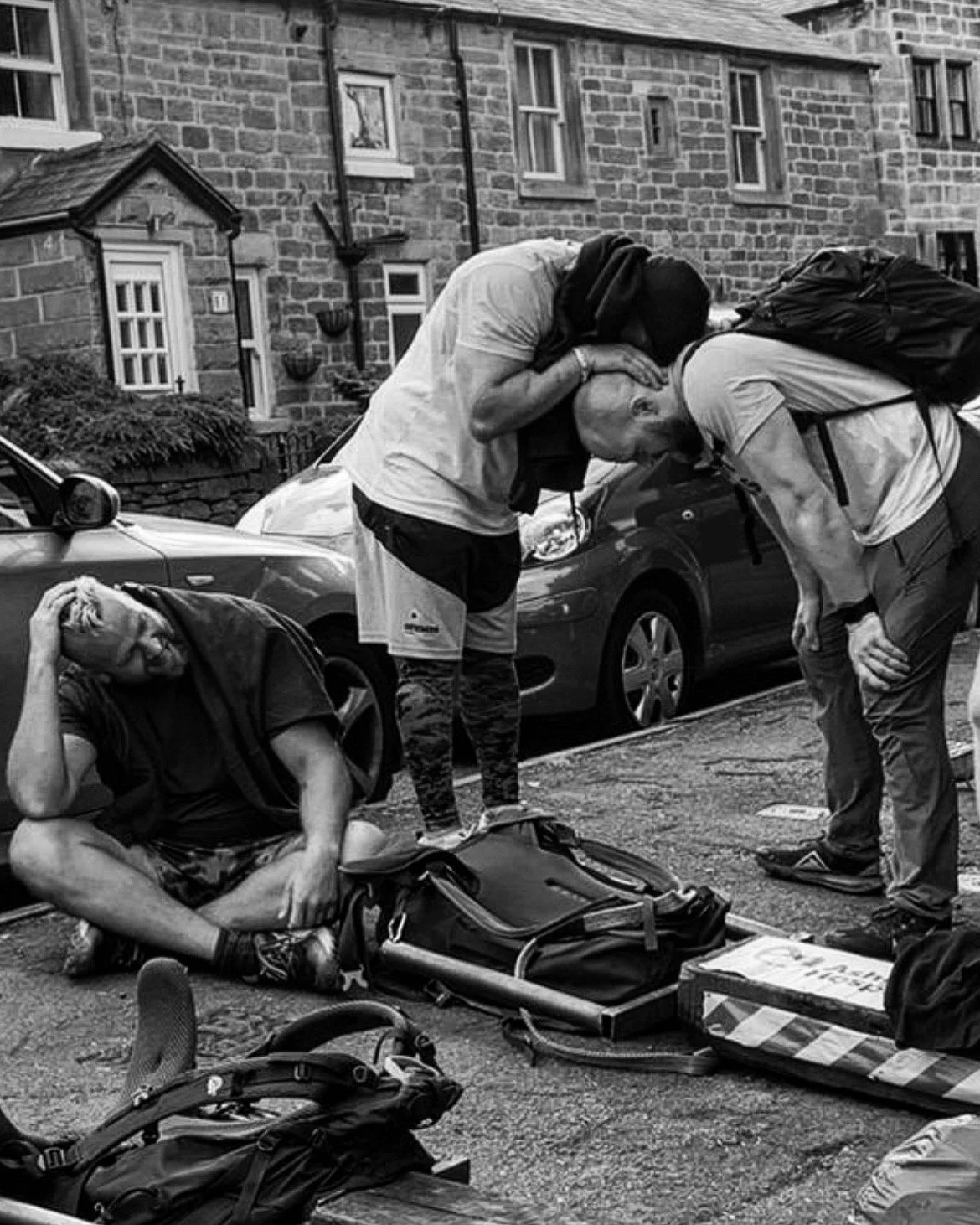 Many miles and much money raised