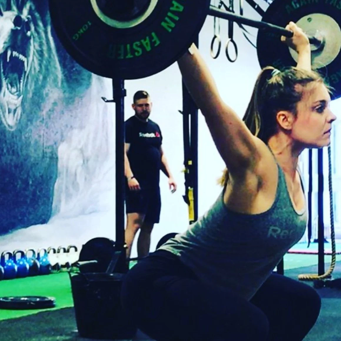Overhead squatting