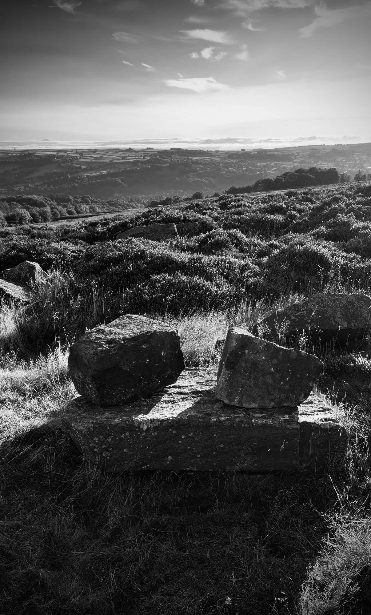 THE QUARRY HAND STONES OF NOUGHT MOOR