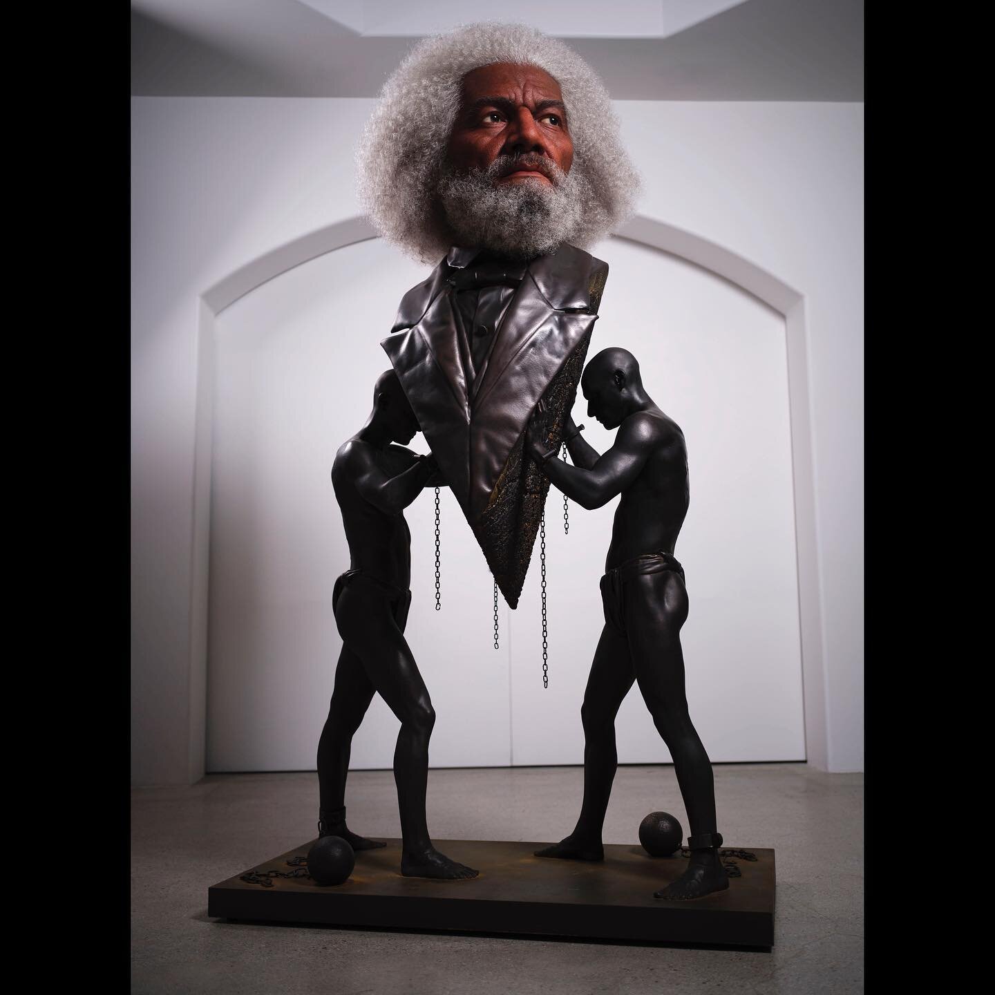 Portrait of Frederick Douglass  #frederickdouglass #portrait #hyperrealism #sculptures #kazuhiro #kazustudios