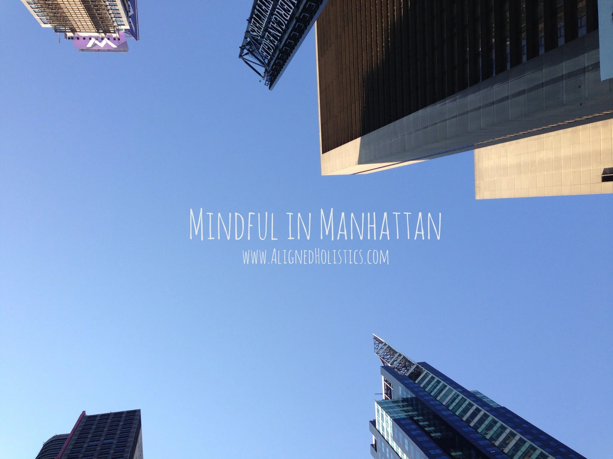 Mindful in Manhattan.