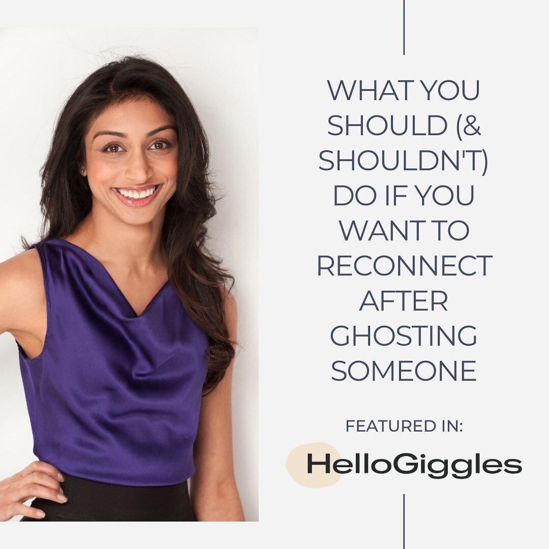 Ghosting sucks. 👻
Whether you&rsquo;re the Ghoster or the Ghostee, neither is a fun place to be. 🙅🏾&zwj;♀️
But before I share how to heal or make amends, it&rsquo;s important to note that ghosting triggers, and is triggered by, trauma. 

👉🏾 For 