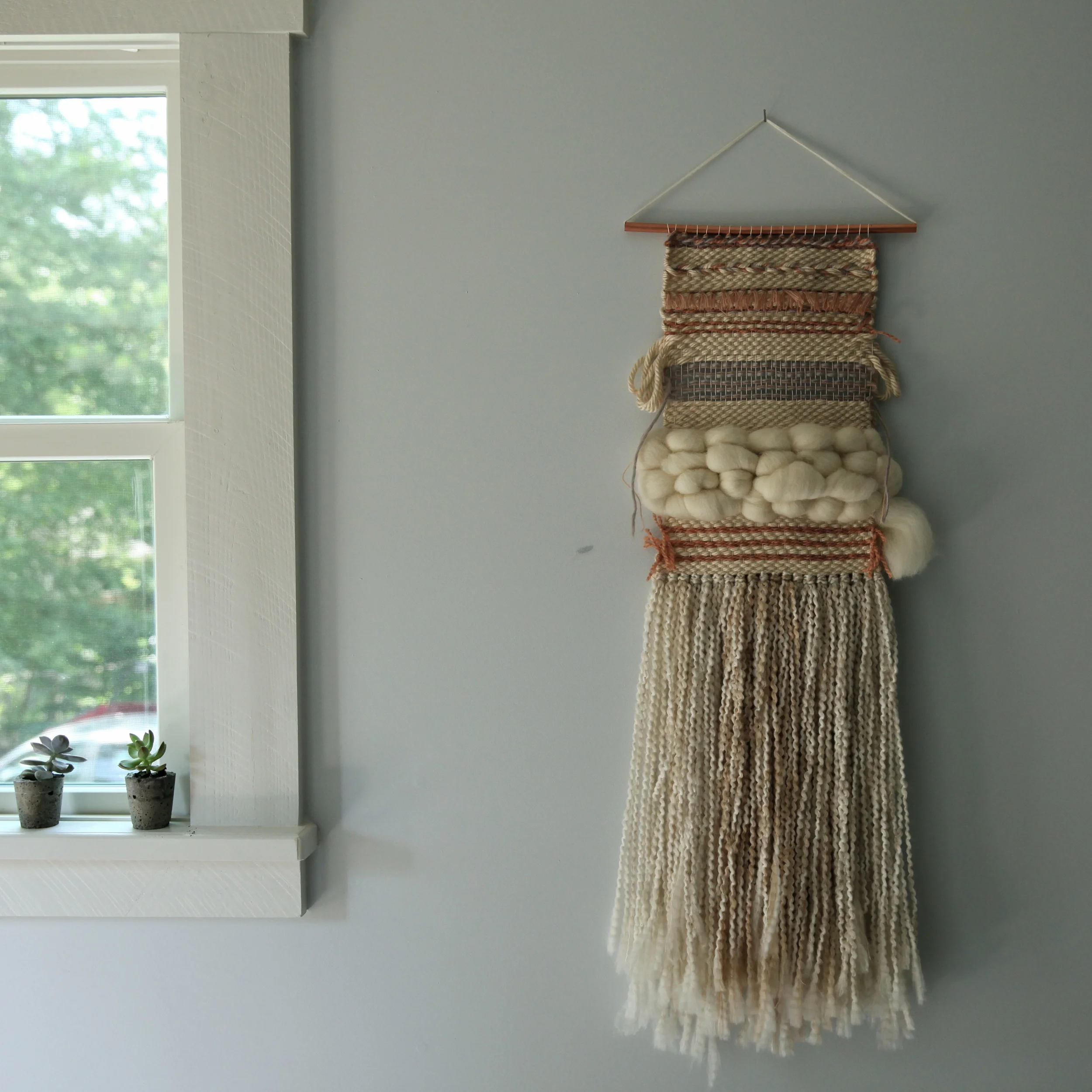 NÅDE STUDIO Custom Weaving using naturally dyed and food waste dyed fiber. Made in Tennessee. 