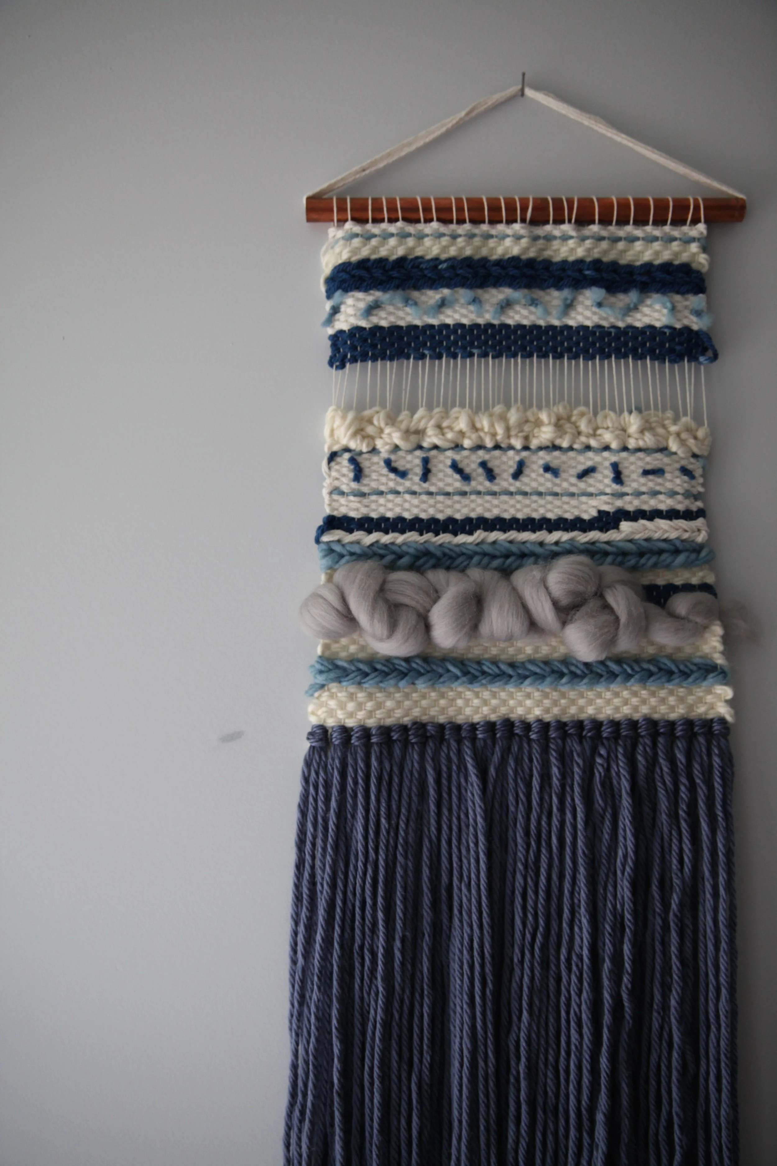 NÅDE STUDIO Custom Weaving using naturally dyed and food waste dyed fiber. Made in Tennessee.