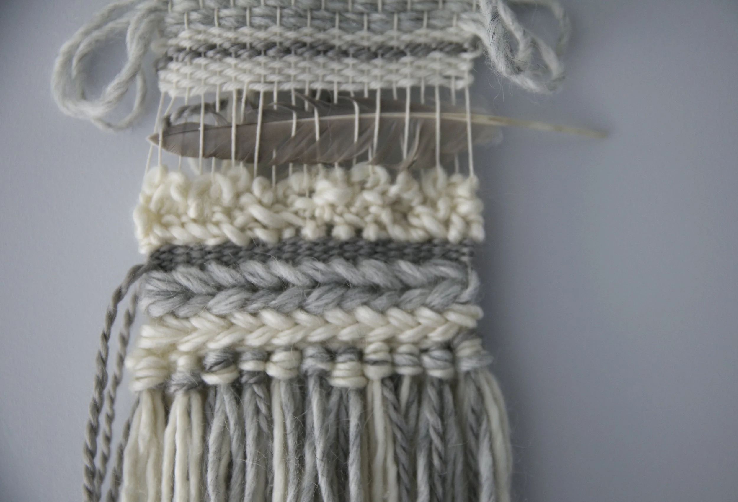 NÅDE STUDIO Custom Weaving using naturally dyed and food waste dyed fiber. Made in Tennessee.
