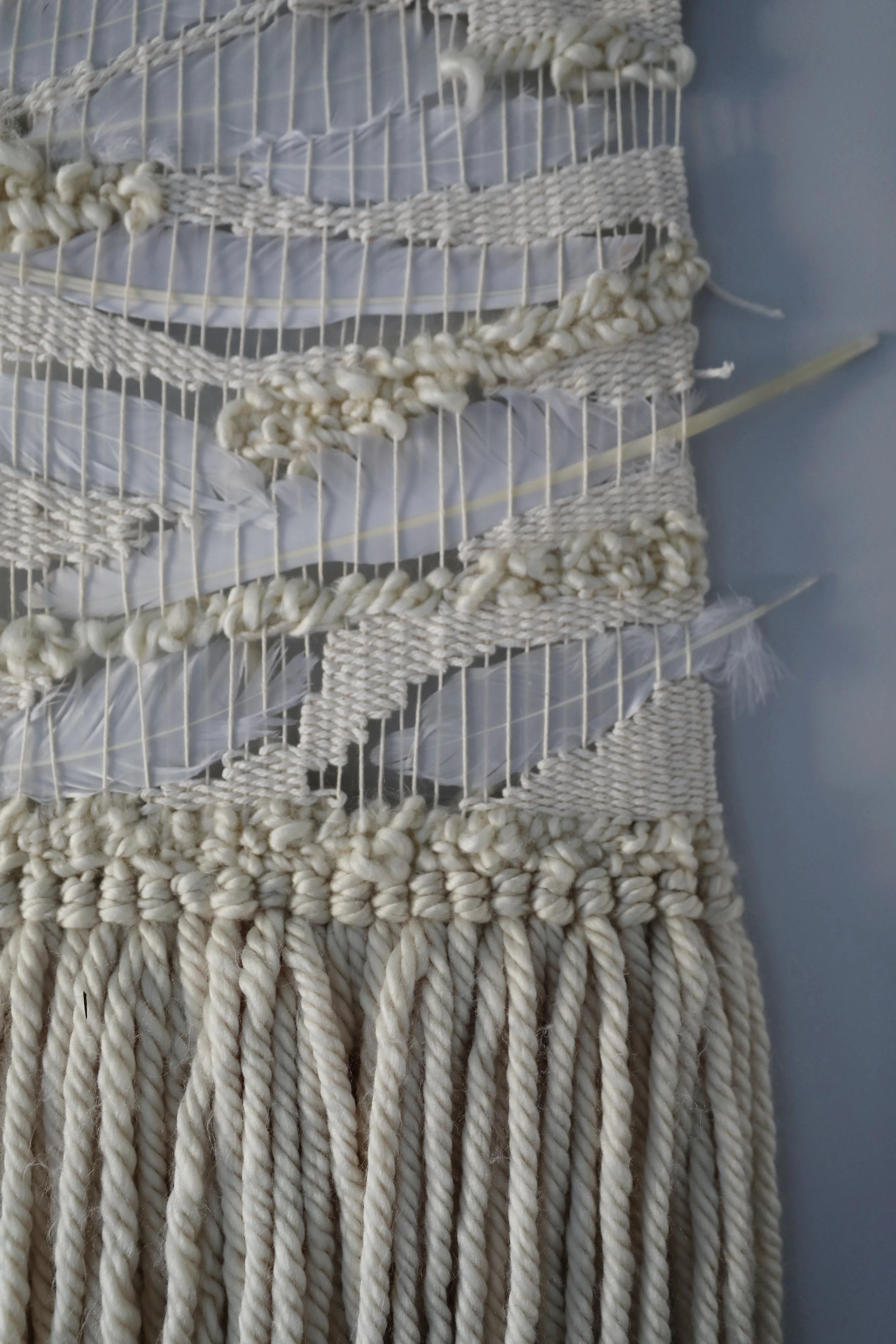 NÅDE STUDIO Custom Weaving using naturally dyed and food waste dyed fiber. Made in Tennessee. 