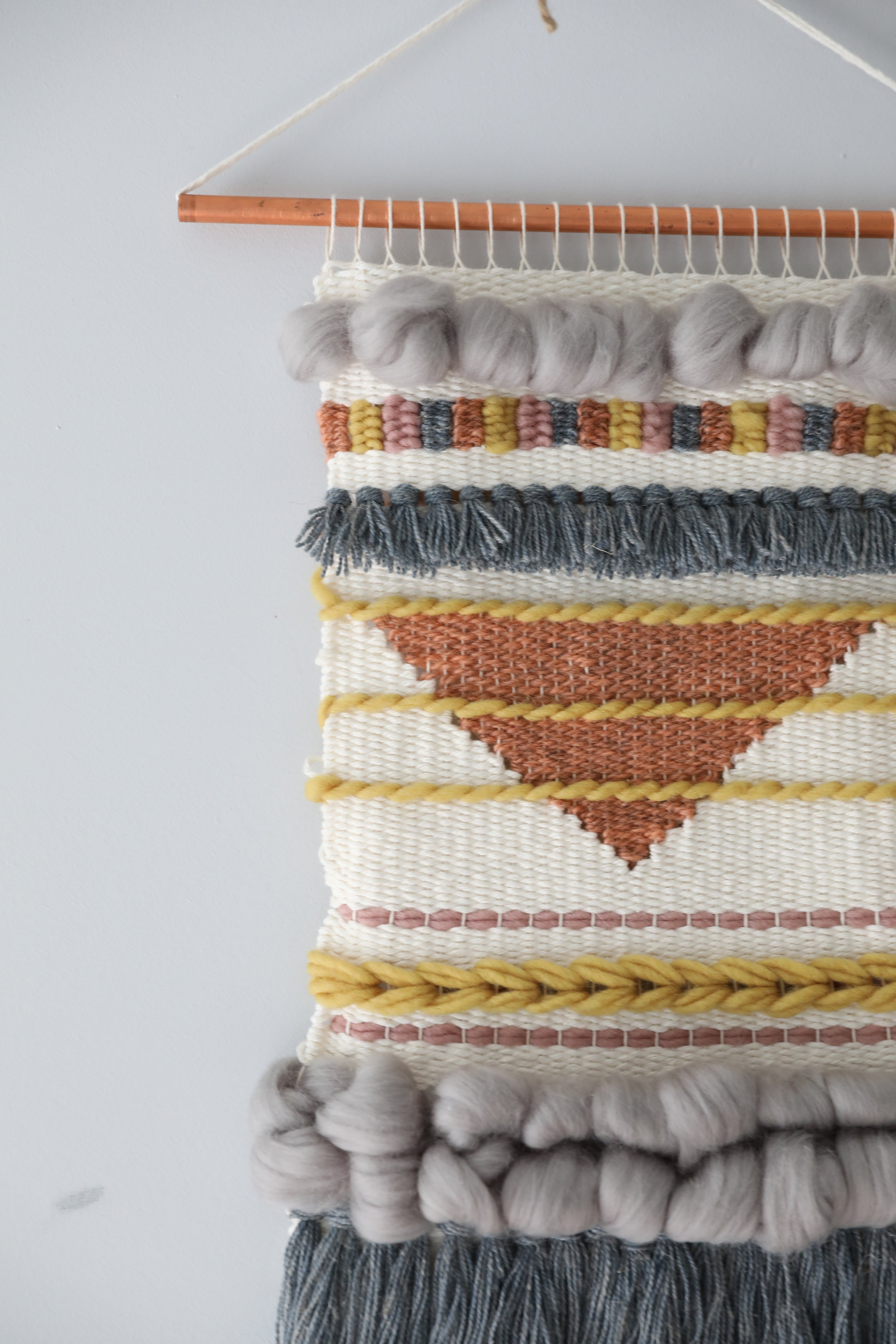 NÅDE STUDIO Custom Weaving using naturally dyed and food waste dyed fiber. Made in Tennessee. 