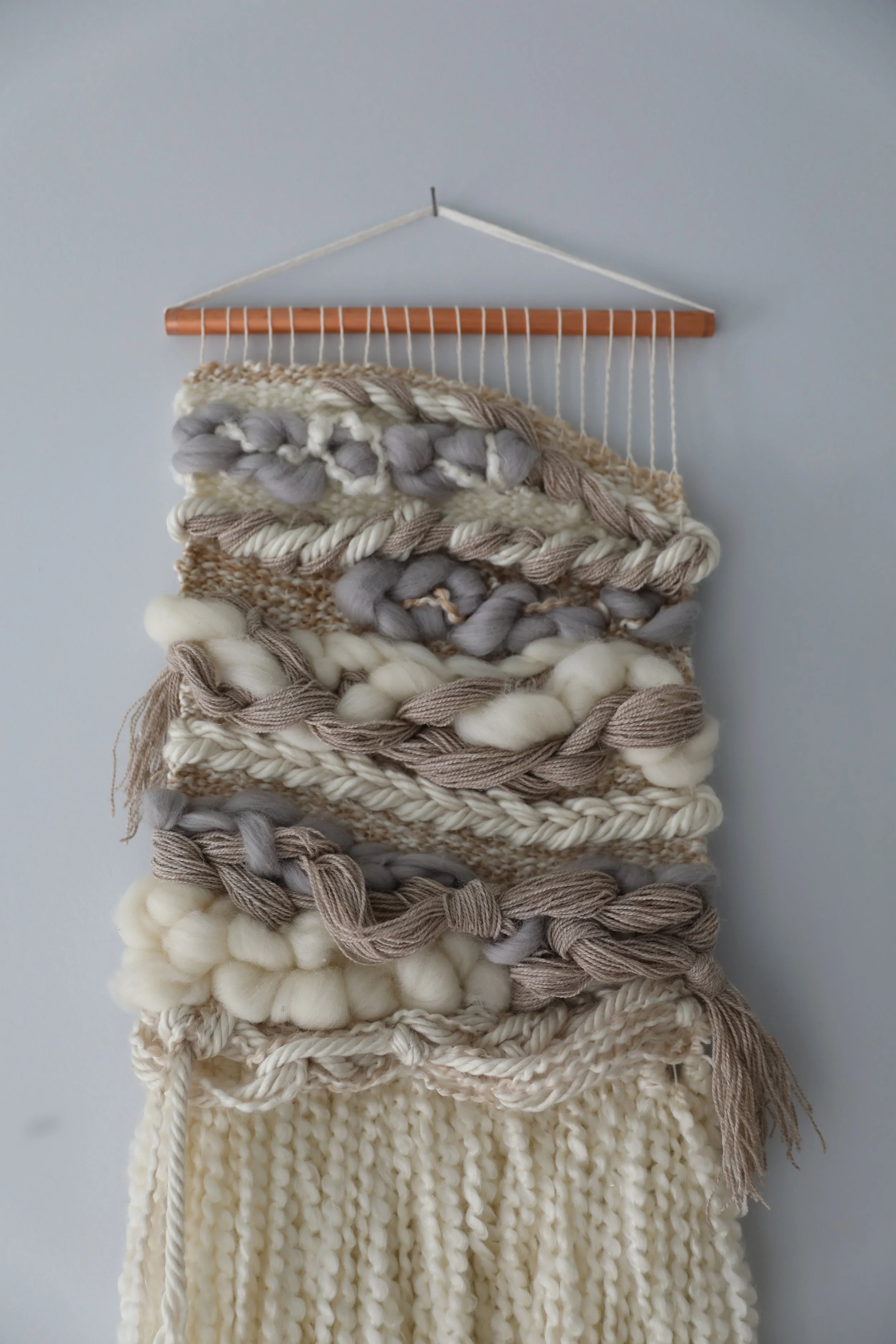NÅDE STUDIO Custom Weaving using naturally dyed and food waste dyed fiber. Made in Tennessee. 