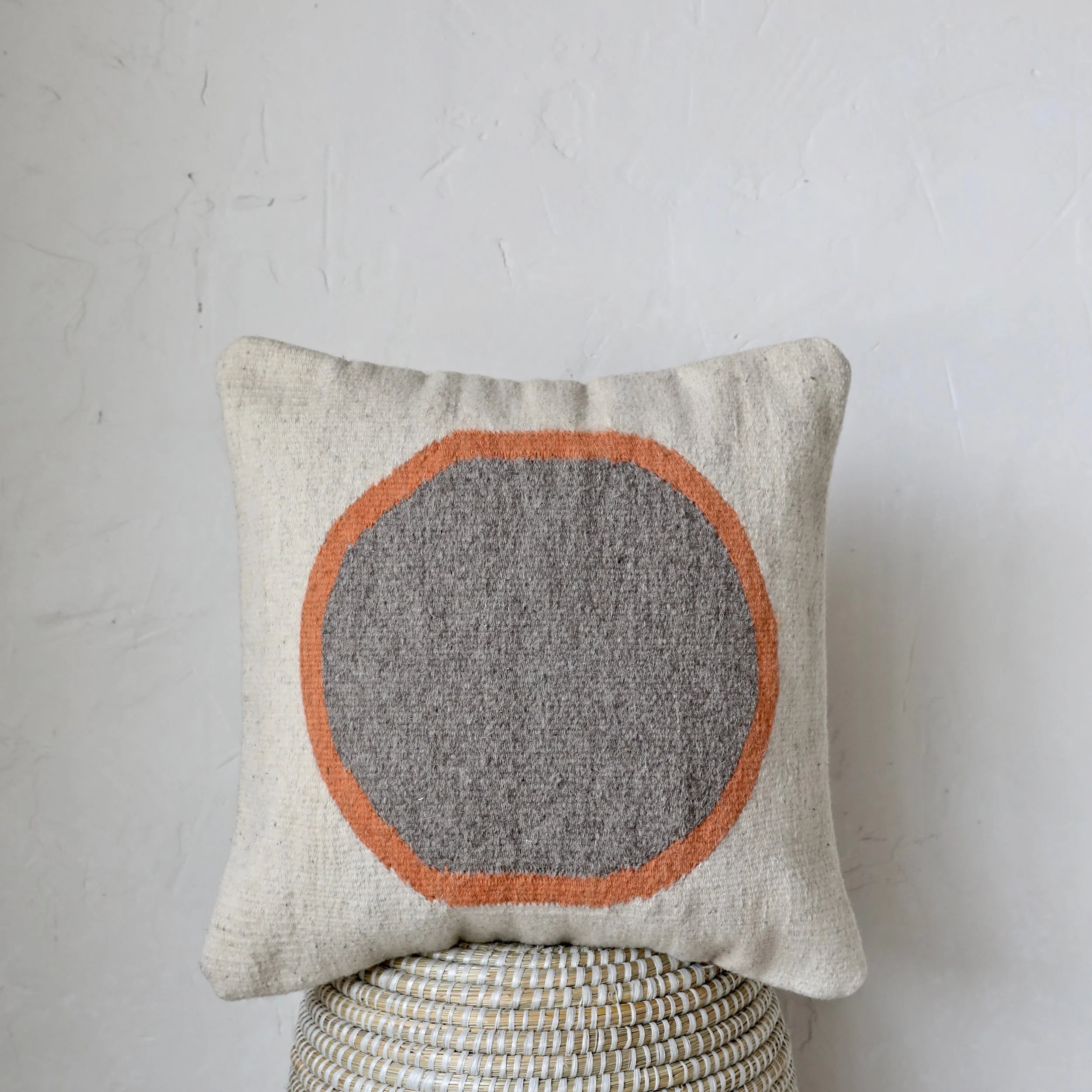 Luna Pillow in Grey by NÅDE STUDIO