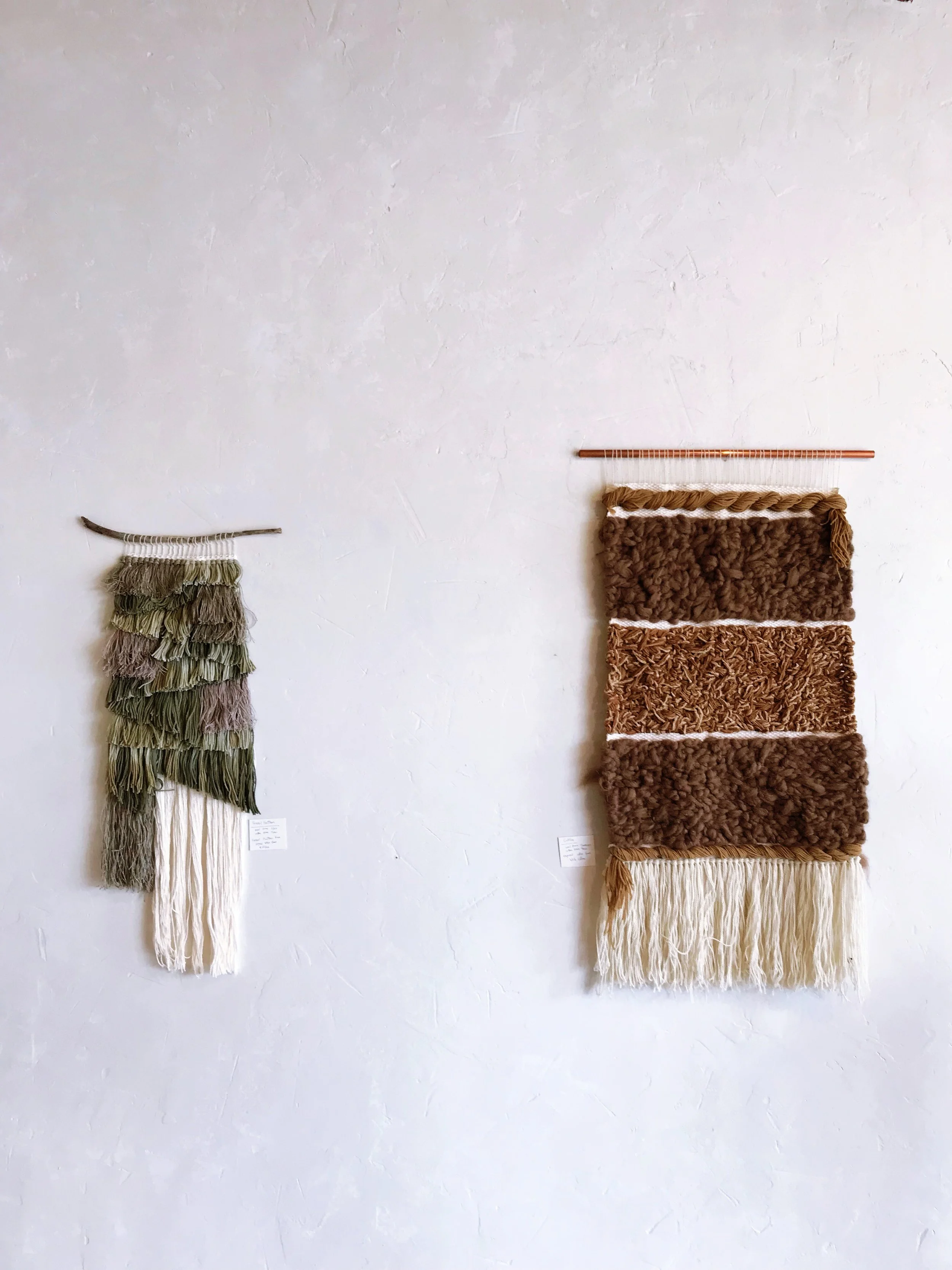Coffee Dyed Weaving