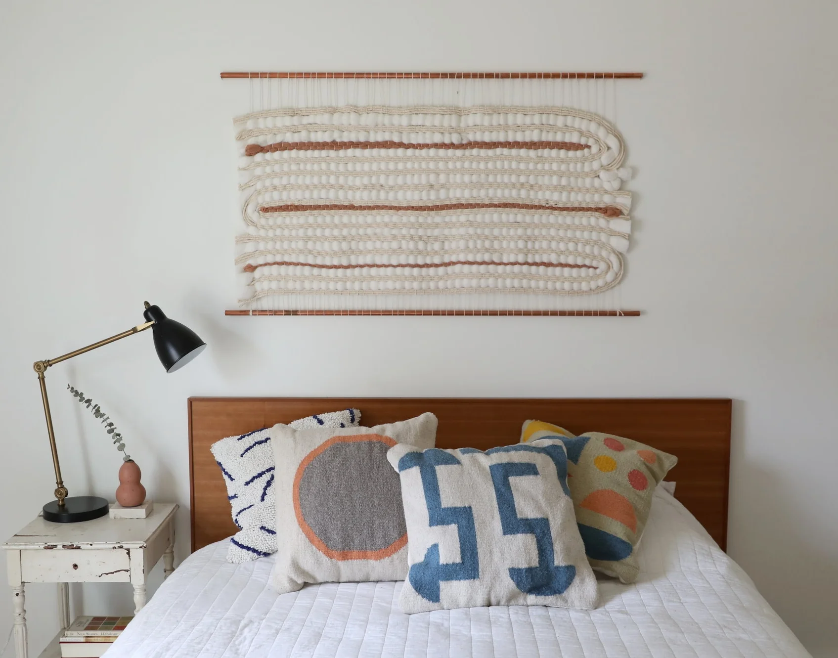 NÅDE STUDIO - Avocado Pit Weaving No. 2