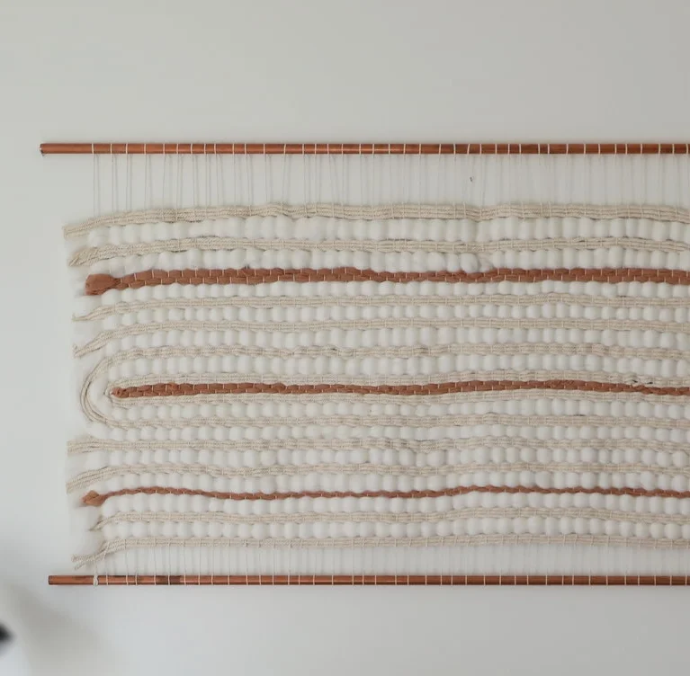 NÅDE STUDIO - Avocado Pit Weaving No. 2