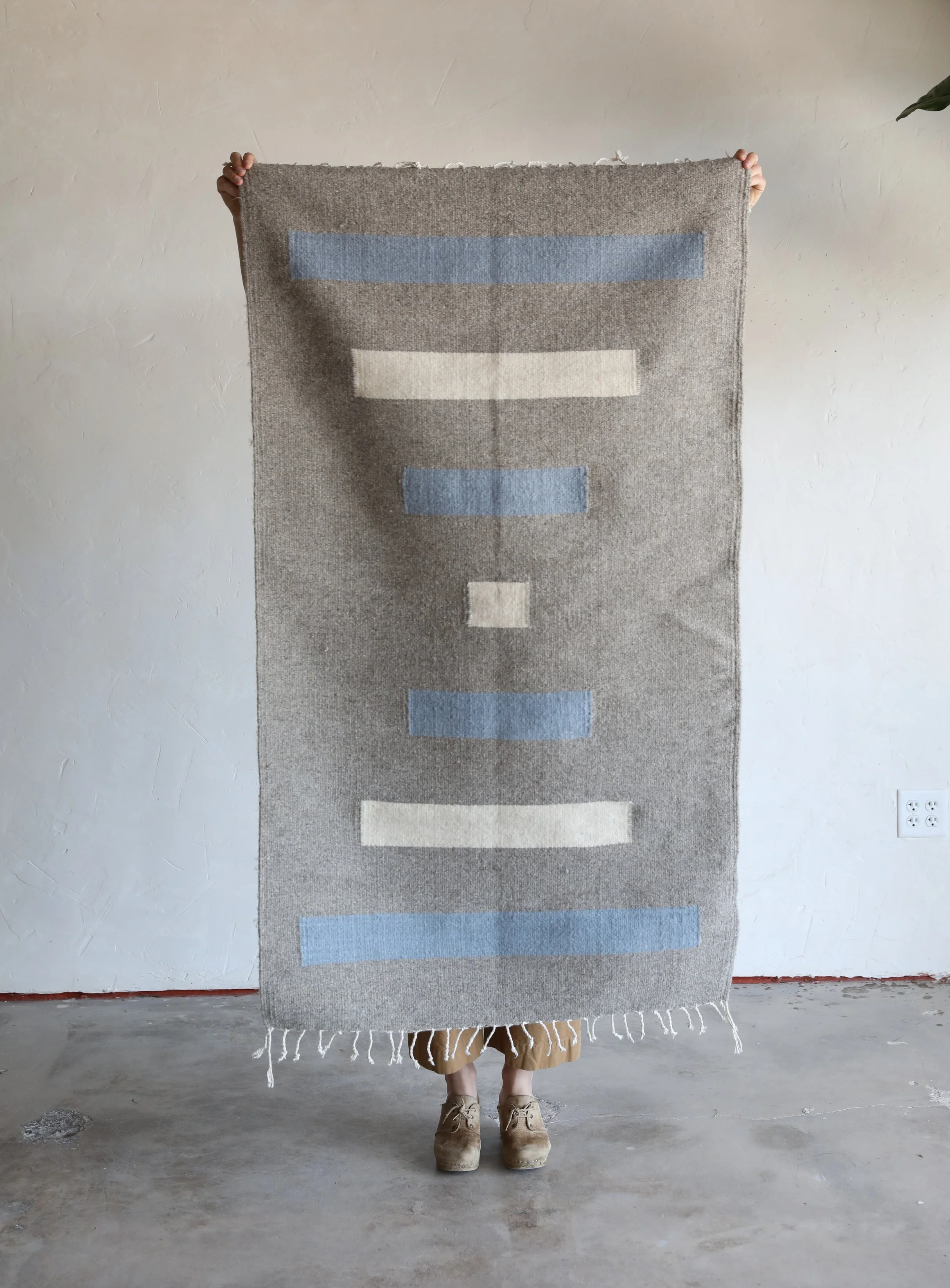 Grey Caravan Rug from NÅDE STUDIO