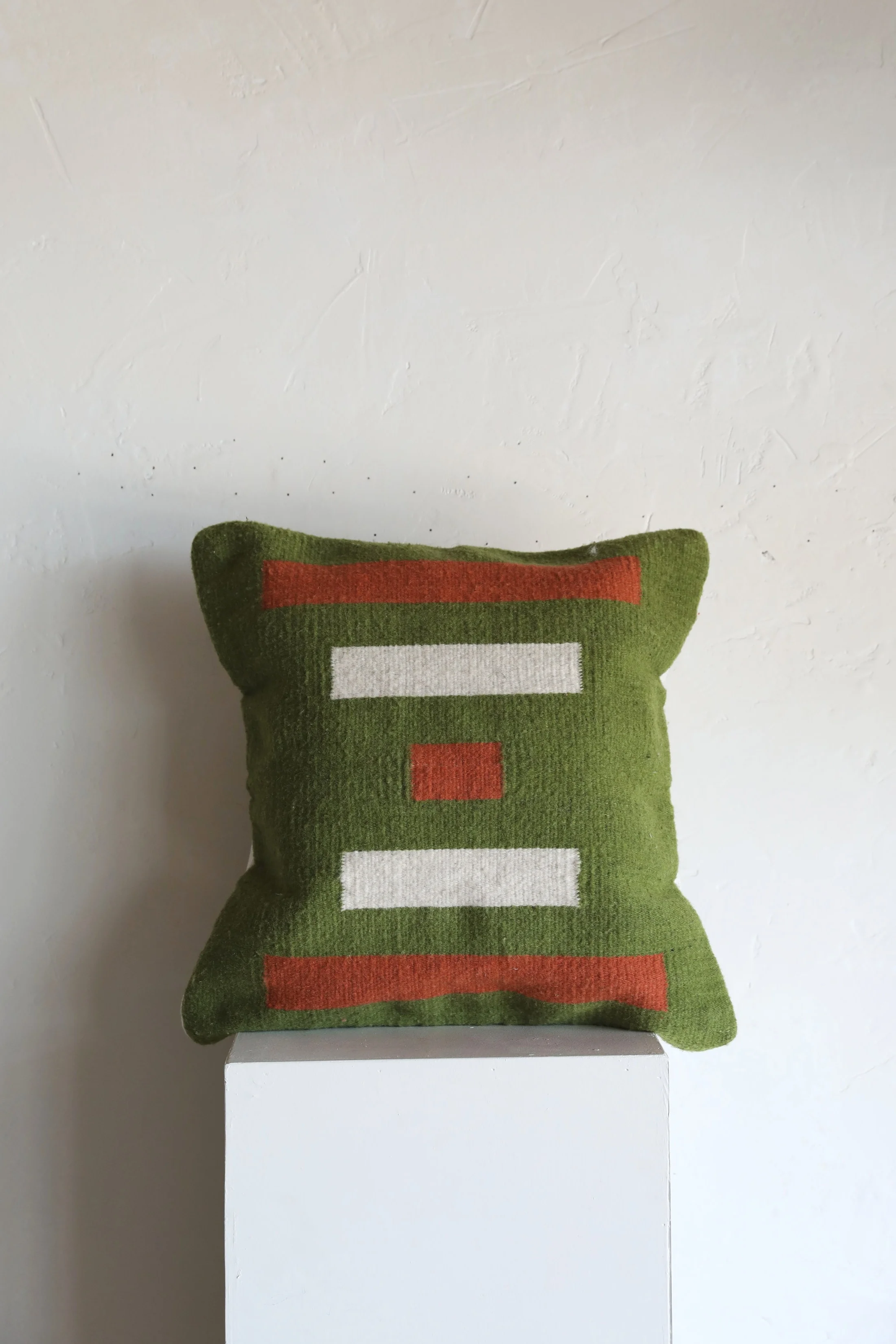Emerald Caravan Pillow By NÅDE STUDIO