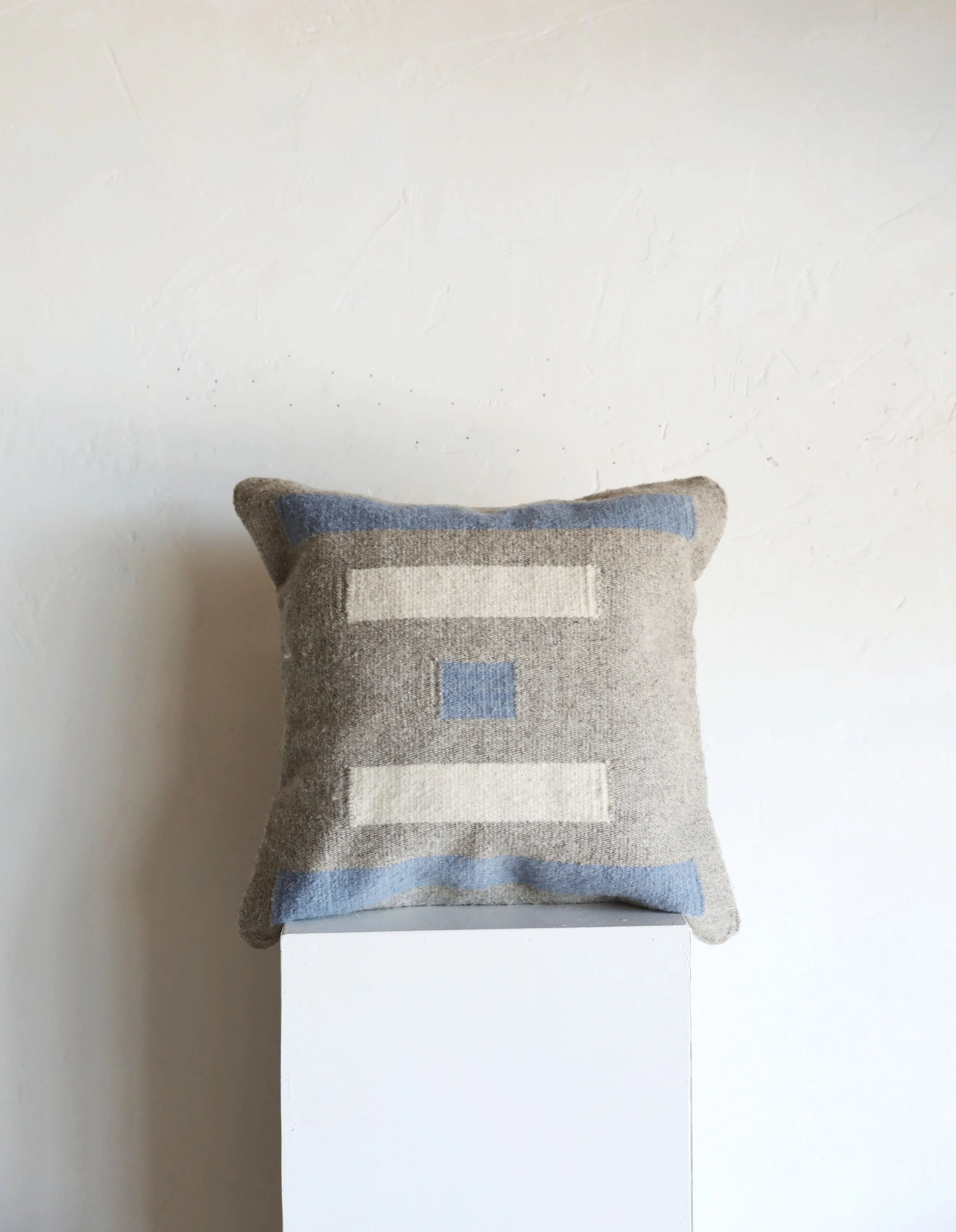 Grey Caravan Pillow by NÅDE STUDIO