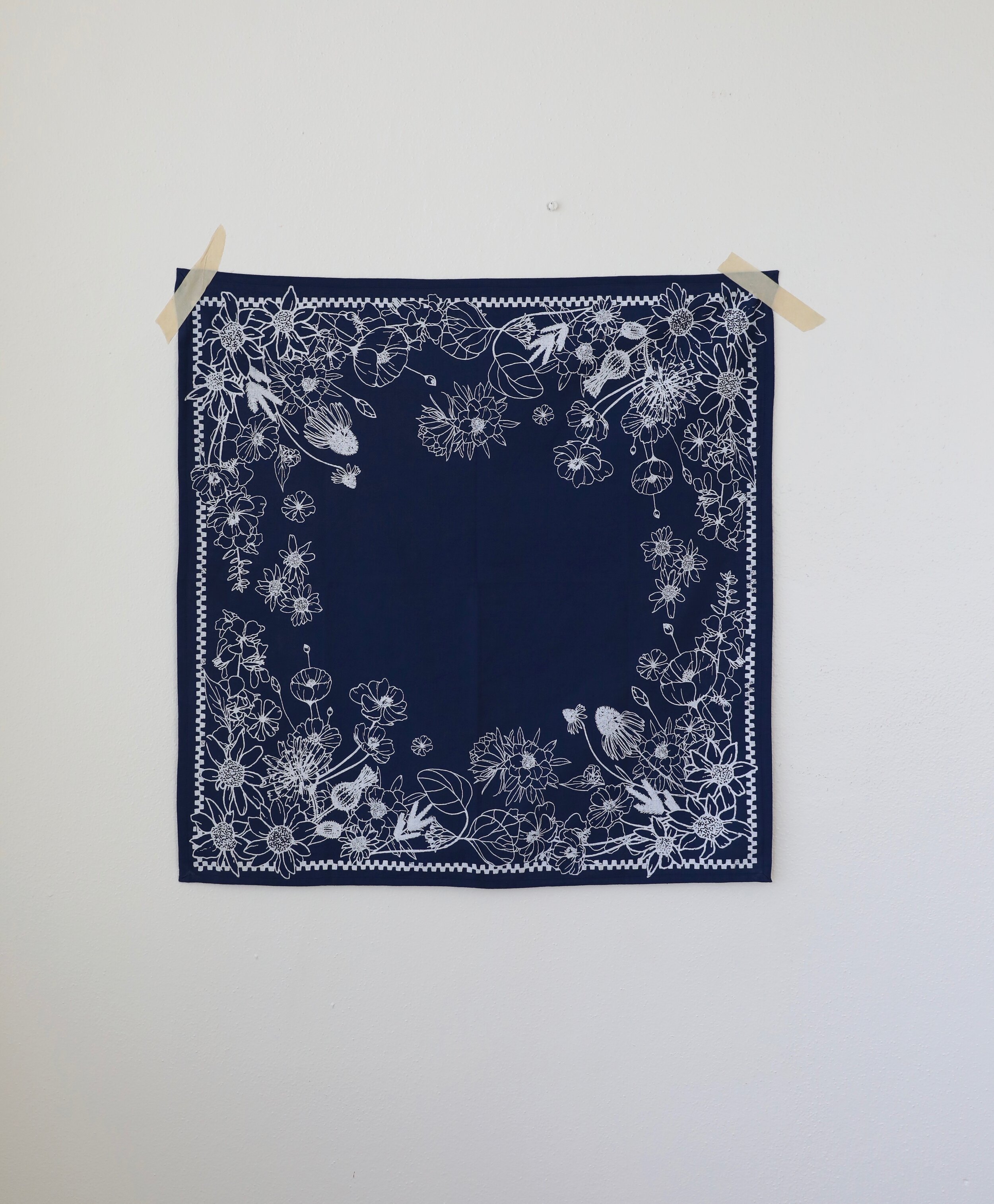Endangered Botanical Bandana by Nade Studio