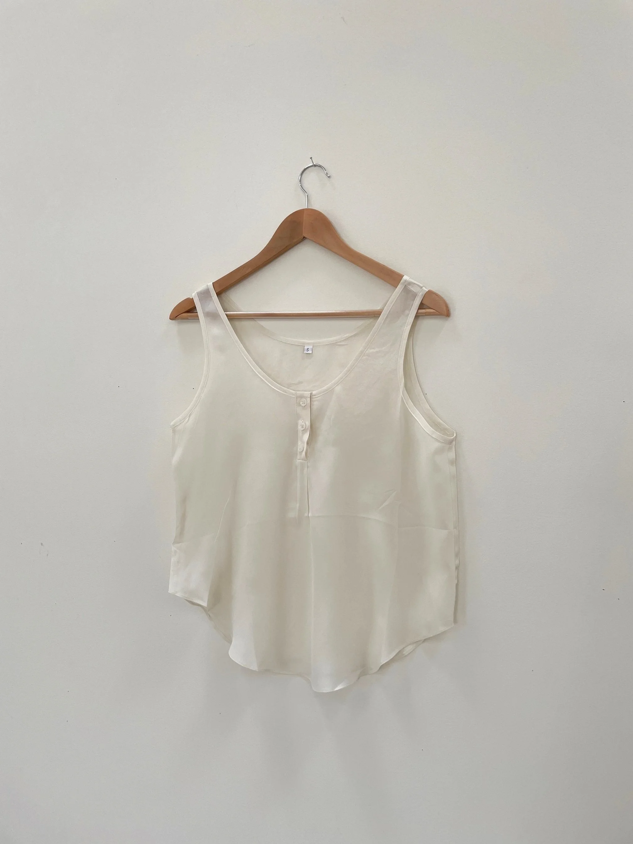 Dyeable Silk Tank