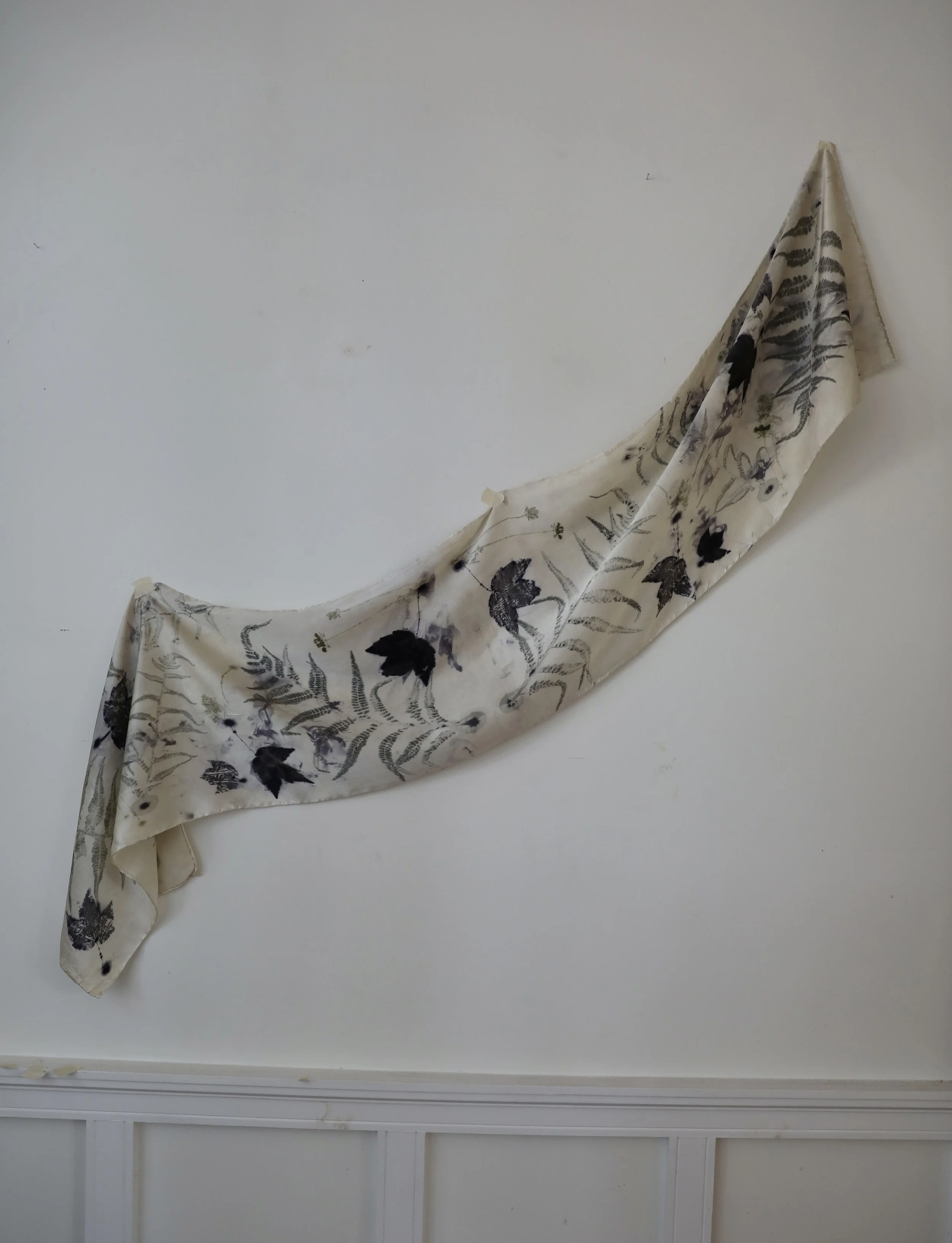 Fern + Fog Silk Shawl