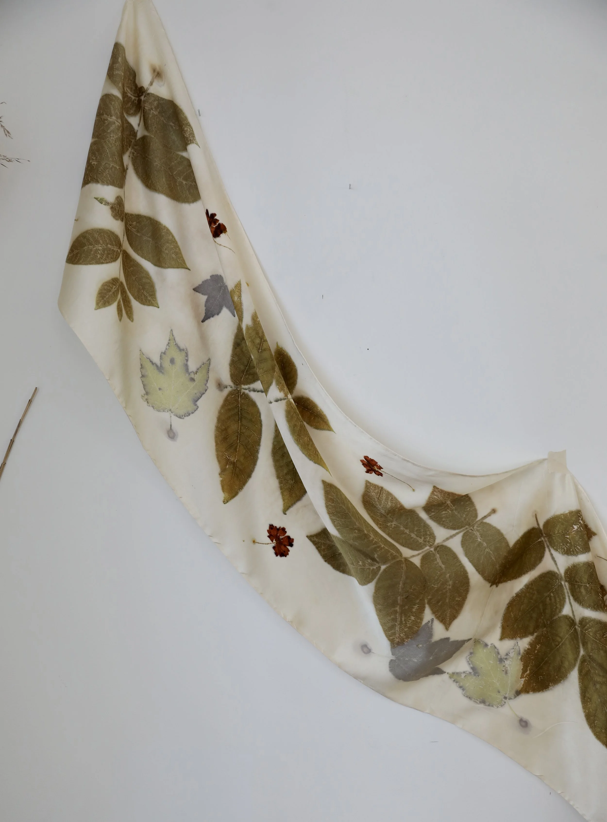 Autumn Equinox Silk Shawl