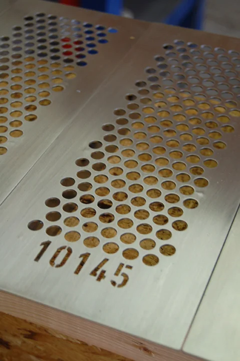 Custom stainless steel floor registers