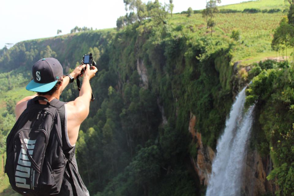 Fellow Brennan Frost captures a photo of Sipi Falls in eastern Uganda. 