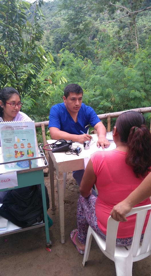 The doctor giving free consultations for any health issues - what a star.