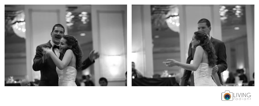 In the middle of the song, it switched to "Don't stop believing" byJourney... their favorite song to dance together to. Her dad was so surprised.