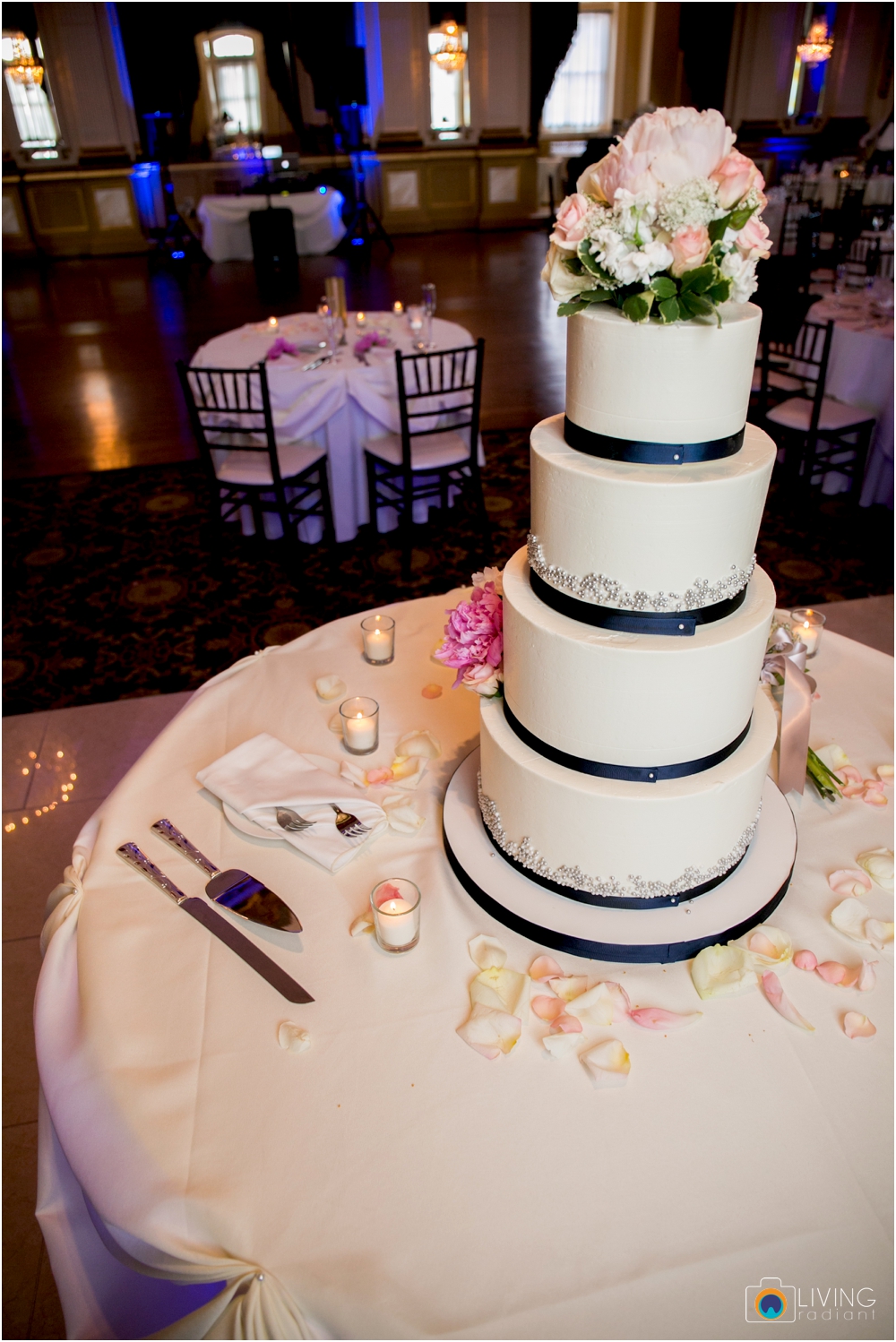 A Baltimore Elegant Ballroom Wedding at the Belvedere Hotel by Living Radiant Photography